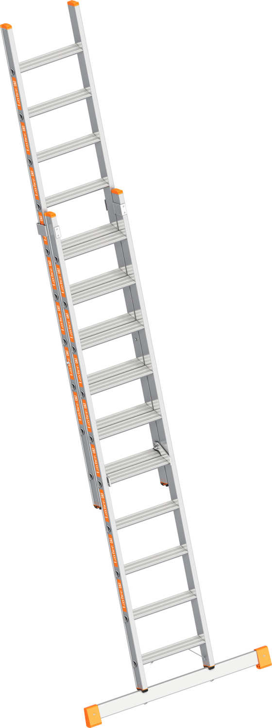Layher Stufenschiebeleiter TOPIC 1032 2x10 Stufen