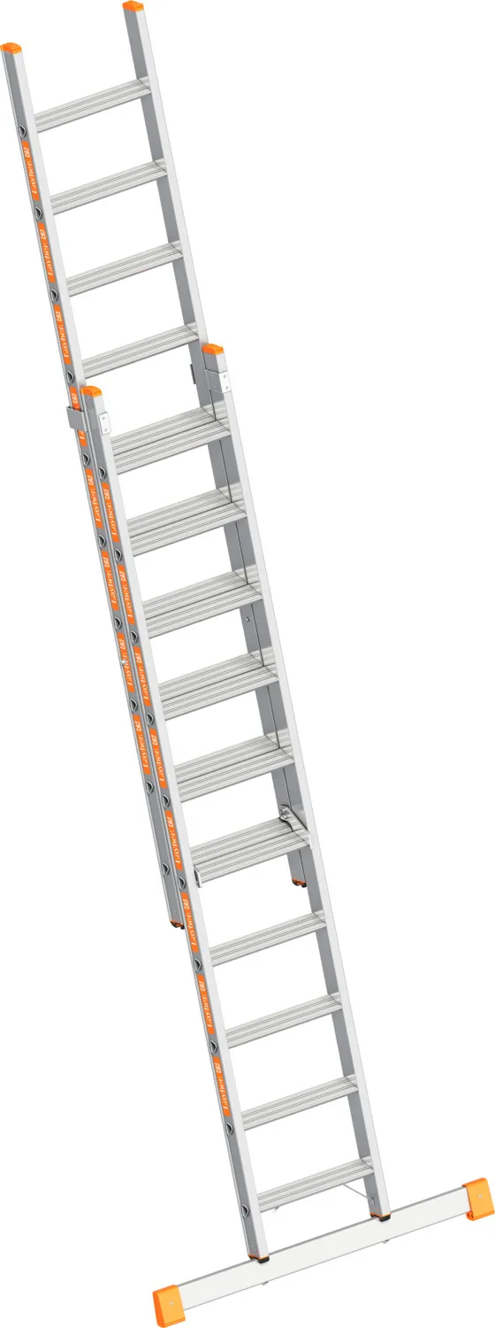 Layher Stufenschiebeleiter TOPIC 1032 2x10 Stufen