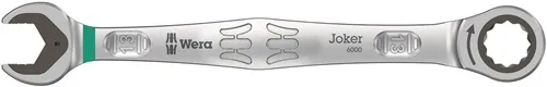 Maulringratschenschlüssel Joker SW 12mm L.171mm umschaltbar,Rings.15Grad WERA