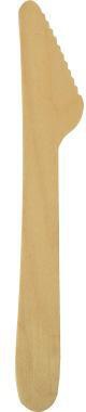 PAPSTAR Messer Pure 18200 16,5cm Holz 100 St./Pack.