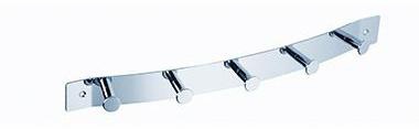 ALCO Garderobenleiste 2835 5Haken 40,5x3,8x6cm verchromt