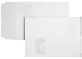 Posthorn Faltentasche C4 Klotzboden mF hk 120g ws 200 St./Pack.