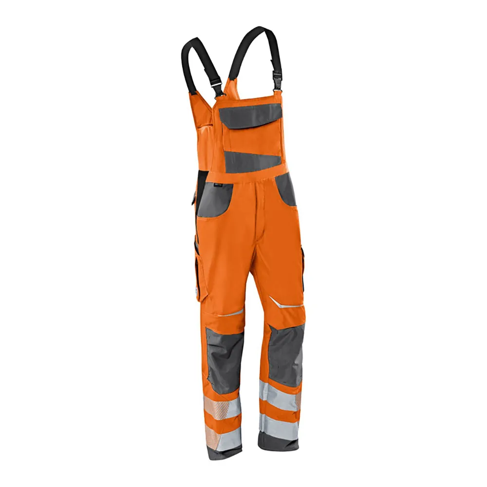 KÜBLER Warnschutzlatzhose REFLECTIQ orange/anthrazit (3207 8340)