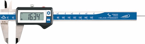 Messschieber DIN 862 DIGI-MET® IP67 digital Funkschnittstelle HELIOS PREISSER