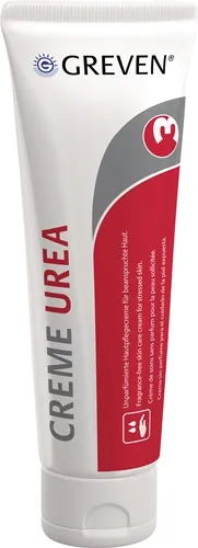 Hautpflegecreme GREVEN® CREME UREA 100ml silikon-/parfüm-/duftstofffrei GREVEN