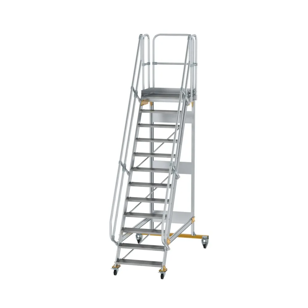 MUNK Plattformtreppe Aluminium,Stahl verzinkt