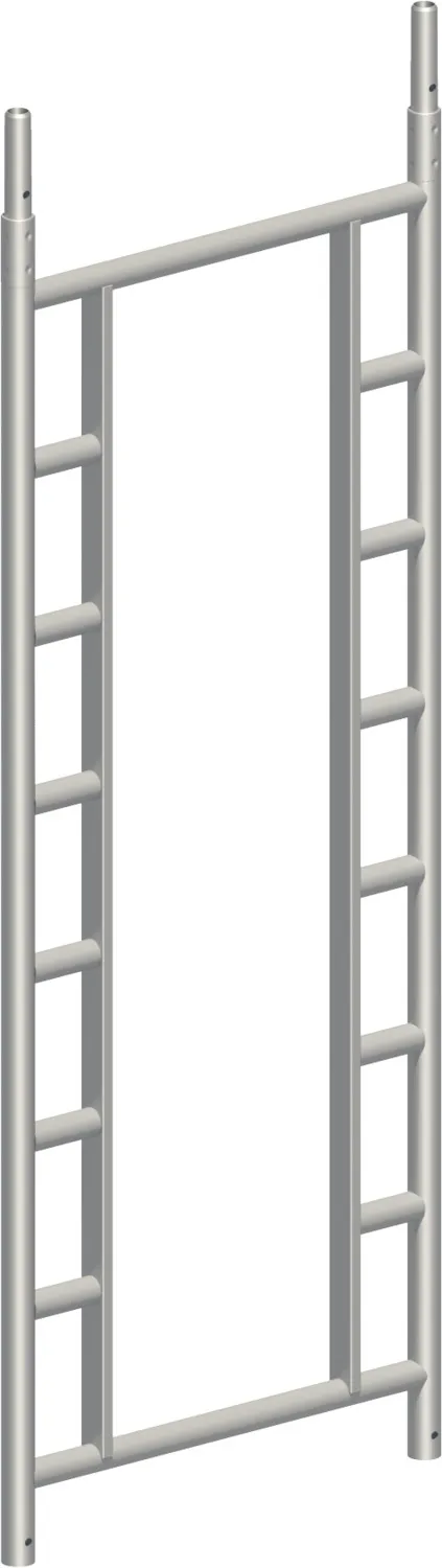 Layher Durchgangs-Standleiter Alu 75/8 Sprossen