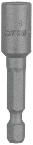 Bosch Steckschlüssel L.50mm SW6mm m.Magnet f.Gewinde M3,5 