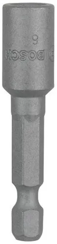 Bosch Steckschlüssel L.50mm SW6mm m.Magnet f.Gewinde M3,5