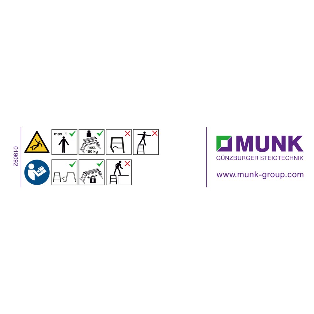 MUNK Aufkleber