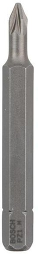 Bosch Schrauberbit Extra-Hart ISO1173 C6.3 PZ 1 L.51mm 1/4Zoll-Außen-6kt 3erPack