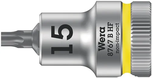 Schraubendrehereinsatz 8767 B HF Torx 3/8 Zoll TORX® TX 15 L.35mm WERA