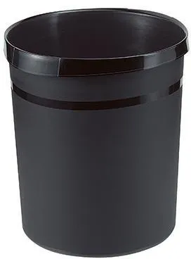 HAN Papierkorb GRIP 18190-13 18Liter Kunststoff schwarz
