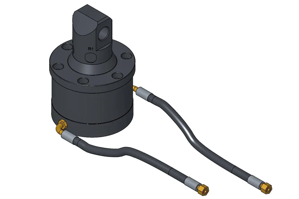 Probst DK-506 Hydraulischer Drehkopf zu STAZ-UNI