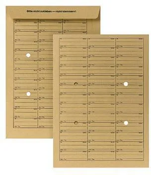 POSTHORN Hausposttasche 04180338 B4 natronbr 250 St./Pack.