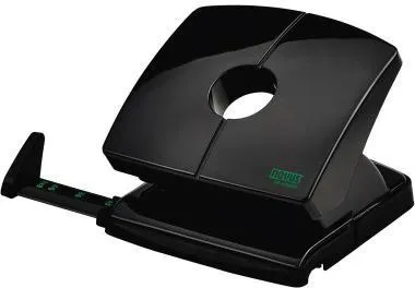 Novus Locher B 220 re+new 025-0650 20Bl. Anschlagschiene sw