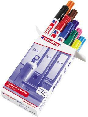 edding Permanentmarker 3000 4-3000999 sortiert 10 St./Pack.