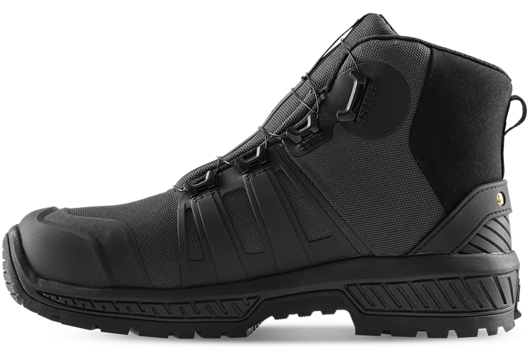 Fristads ComfortStep Sicherheitsschuh S3S Mid - Anthrazit-Grau Gr. 36