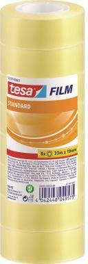 tesa Klebefilm 57207-00001 19mmx33m 8 St./Pack.