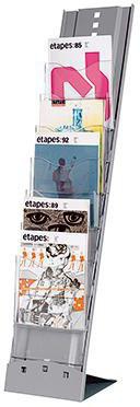 Paperflow Prospektständer PLIO 2857.35 7Fächer transparent