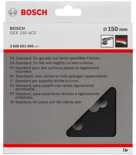 Bosch Schleifteller D.150mm mittel m.Klettverschluss f.GEX150 ACE