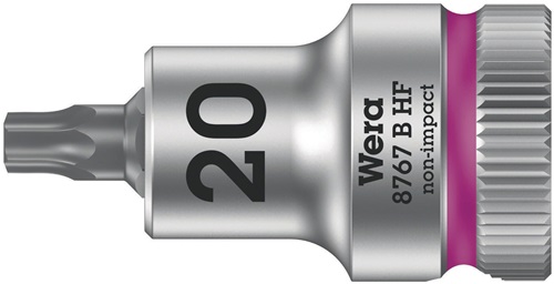 Schraubendrehereinsatz 8767 B HF Torx 3/8 Zoll TORX® TX 20 L.35mm WERA