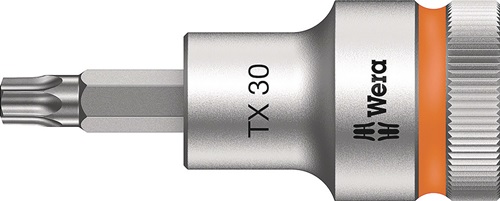 Steckschlüsseleinsatz 8767 C HF TORX® 1/2 Zoll T30 L.60mm WERA