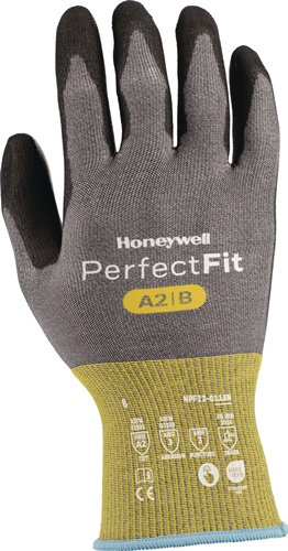Schnittschutzhandschuhe Perfect Fit Gr.9 gelb/schwarz EN 388 PSA II HONEYWELL