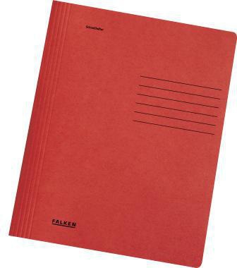 Falken Schnellhefter 26001232 A4 Karton rot