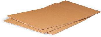 Zwischenlage 1-lagig Maße 750x550mm Qualität 1.01B 1/2 Euromaß braun TRANSPAK