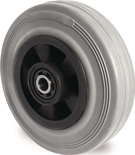 TECWERK Ersatzrad Vollgummi grau 