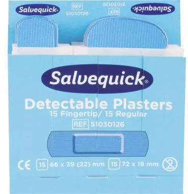 Salvequick Pflaster Fingerkuppe 1009736 detektierbar 35 St./Pack.