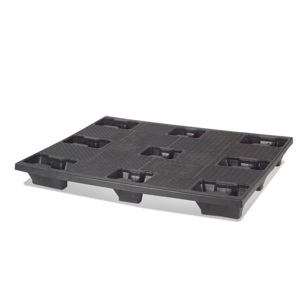 Kunststoff-Palette BASIC, statische TK 4.000 kg, LxB 1.200 x 1.000 mm