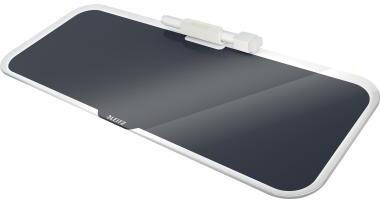 Leitz Desktop-Memoboard Cosy 52690089 380x150x60mm Glas grau