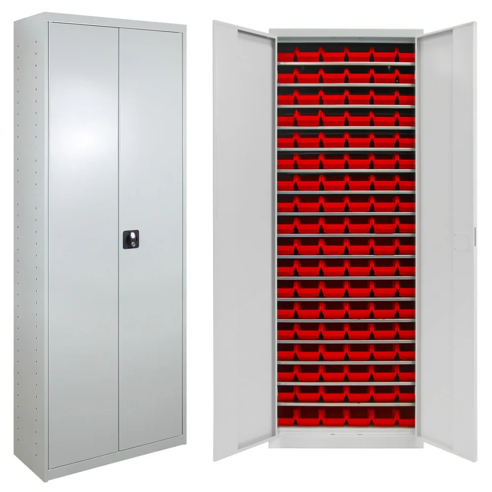 HEMMDAL Magazinschrank mit 2 Türen, HxBxT 1.950 x 710 x 300 mm