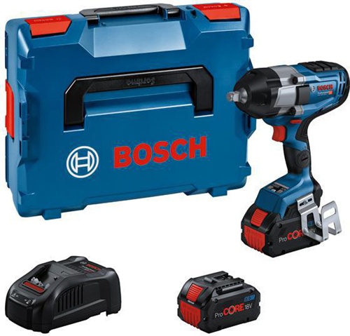 Bosch Akku-Drehschlagschrauber GDS 18V-1000 C Drehz.0-1750 1/min m.2Akkus 8Ah i.L-BOXX