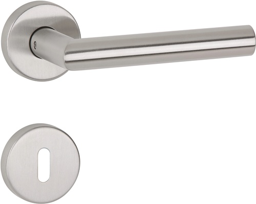 TECWERK Drückergarnitur Edelstahl 60 Edelstahl matt 30 