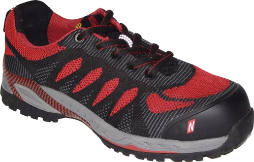 Sicherheitsschuh PRO STEP Gr.40 W.11 schwarz/rot S1P SRC EN 20345,EN 61340-4-3