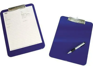 WEDO Klemmbrett 57603 A4 22,7x31,7cm blau