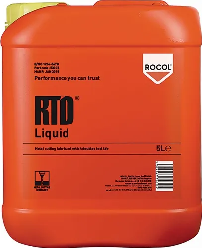 Metallzerspanungsschmierstoff RTD Liquid 5l Kanister ROCOL