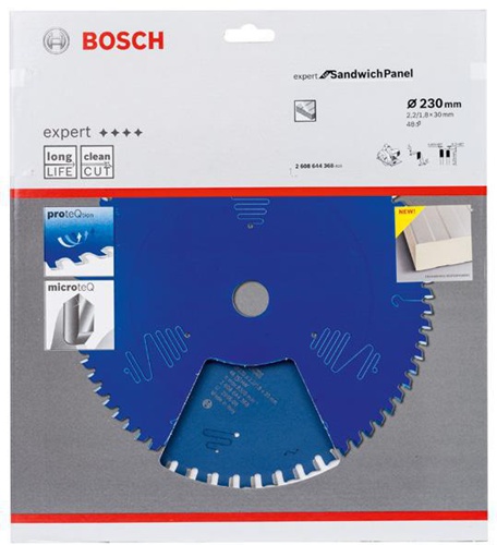 Bosch Kreissägeblatt Expert for Sandwich Panel D.230mm Bohrung 30mm 48Zähne MTCG