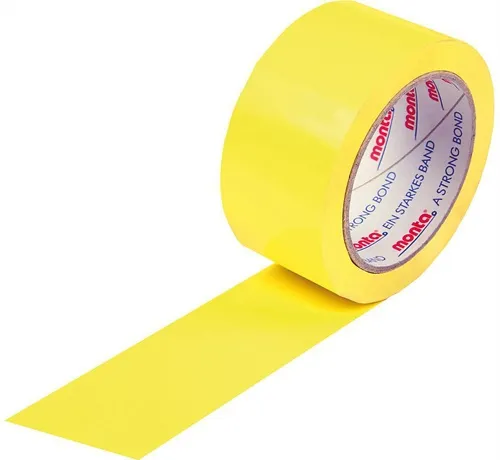 Klebeband monta 283 Breite 50mm Länge 66m Stärke 52µ PVC weiss leise MONTA