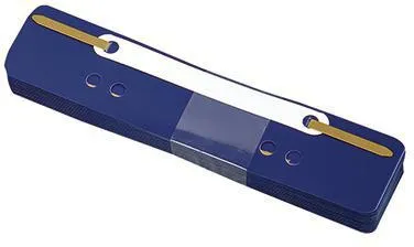 Soennecken Heftstreifen 3174 kurz Kunststoffdeckl. d.bl 25 St./Pack.