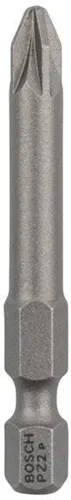 Bosch Schrauberbit Extra-Hart ISO1173 E6.3 PZ 2 L.49mm 1/4Zoll-Außen-6kt 25St.