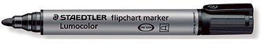 STAEDTLER Flipchartmarker Lumocolor 356-9 2mm Rundspitze schwarz