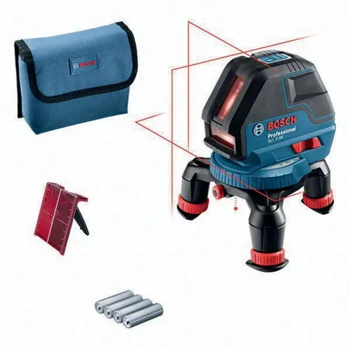 Bosch Kreuzlinienlaser GLL 3-50 Prof.10 (50)m ± 0,3 mm/m