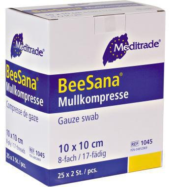 SÖHNGEN Mullkompresse 1005517 10x10cm einzeln steril 25 St./Pack.