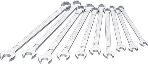 Ringmaulschlüsselsatz 600LG/10 10-tlg.SW 10-19mm Form A CV-Stahl HAZET