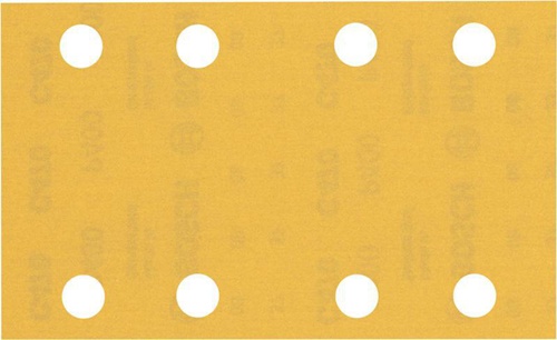 Bosch Schleifpapier EXPERT C470 Abm.80x133mm Körnung 400 8Löcher 10 St.