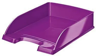 Leitz Briefablage WOW Plus 52263062 DIN A4 stapelbar PS violett